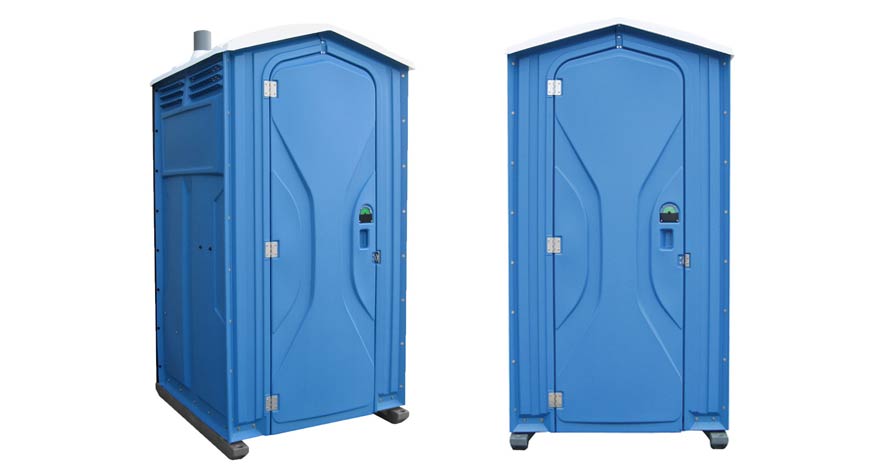 Long-term porta potty units on site in Plant City, Florida